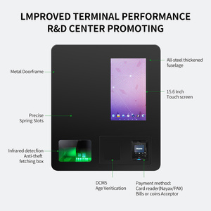 15.6 inch <span class=keywords><strong>mini</strong></span> treo tường Máy bán hàng tự động với ID Scanner nhỏ Máy bán hàng tự động - Product Image 6
