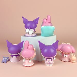 ألعاب مفاجأة يابانية رائجة من سانريو، نموذج شخصية كرتونية من البلاستيك PVC بطول 10 سم في صندوق غامض - Product Image 5