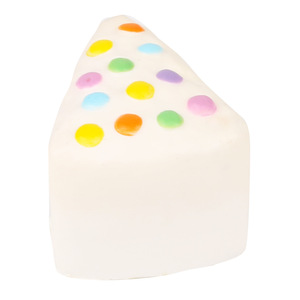 Triangle Cake Shape Fidget Toy TPE Slow <b>Rebound</b> Stress Reliever For Kids Age 5 To 7 Years Unisex - Product Image 3