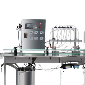 Línea de Producción Automática de Llenado de Agua Mineral en Botellas Pequeñas de Plástico, con 6 Cabezales de Dosificación - Product Image 1