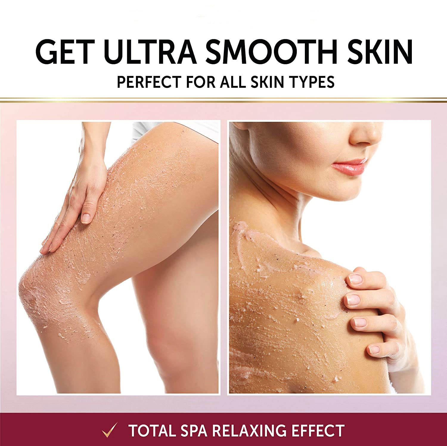 Hot Selling Private Label Natural Exfoliating Nourishing Lavender Dead Sea Salt Body Bath Scrub