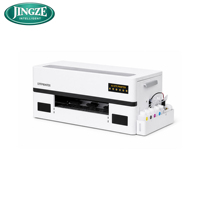 Mesin Cetak Film Transfer Panas Digital Printer DTF Mini A3 XP600 Layar Sentuh LED Cerdas Satu Kepala