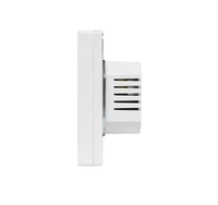 Thermostat numérique programmable flexible Telin AC819 pour chauffage au sol d'appartement avec programmation hebdomadaire