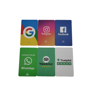<span class=keywords><strong>Carte</strong></span> RFID <span class=keywords><strong>Prépayée</strong></span> Personnalisée 13,56 MHz pour Contrôle d'Accès, <span class=keywords><strong>Carte</strong></span> PVC NFC Vierge Étanche avec <span class=keywords><strong>Puce</strong></span> de Membre et Avis Google - Product Image 2