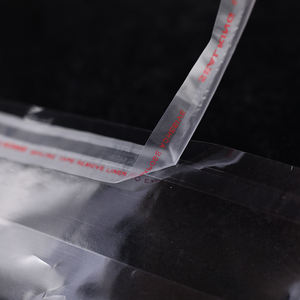 Vente en gros en usine Sacs en cellophane imprimés personnalisés Emballage transparent de livres de vêtements Sacs en plastique OPP Sac auto-adhésif de haute qualité - Product Image 6