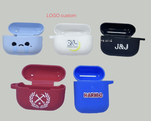 Großhandel Candy Color Soft Silicone Schutzhülle für AirPods Pro <span class=keywords><strong>2.</strong></span> Silikon hülle mit Karabiner für AirPods Pro 2 - Product Image 5