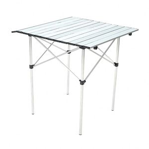 Portable Folding Metal <b>Picnic</b> Camping <b>Table</b> for Dining Hotel Living Room - Product Image 5