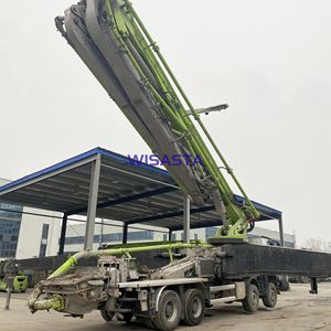 Usado Mercedes Chasis Benz Camión 63 metros Boom 63X-7RZ ZOOMLION Camiones bomba de hormigón - Product Image 5