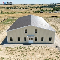 Estructura de Acero Galvanizado para Almacenes, Construcción de Acero Personalizada, Bajo Costo, Nave Industrial Prefabricada