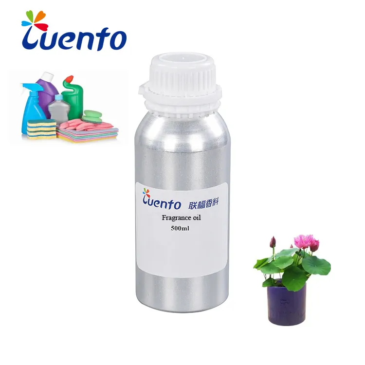 Sabor fresco aroma puro Hot vendendo perfume Water Lotus fragrância líquida para detergente em pó