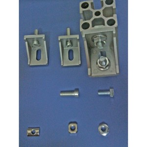 4590 Angle Bracket 88x88x42mm Aluminum Industrial Profile Connector Panel Mount - Product Image 2
