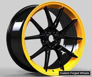 Factory Popular Sport Style 5x114.3 5x130 18 19 20 21 Inch Wheel Rims 6061-T6 Forged Wheels For Tesla Model 3 Y
