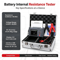 Testeur de résistance interne AC haute précision pour batteries au lithium, précision de 0,5 %, vente en gros usine