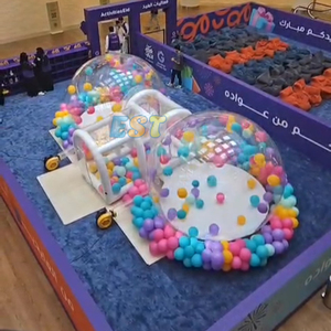 Đảng Inflatable Dome Bong Bóng nhà khổng lồ rõ ràng Inflatable đôi bong bóng lều trong suốt Inflatable bong bóng bóng Nhà - Product Image 2