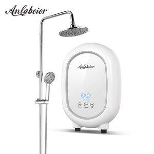 Chauffe-eau instantané électrique 220V à chauffage rapide et économe en énergie avec affichage numérique LED pour hôtel - Product Image 1