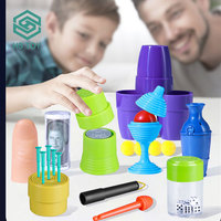HS Professionnel Super Offre Accessoires et Tours de Magie plus de 60 Types avec Livre de Décryptage en Plastique pour Apprendre en Gros