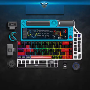 Clavier mécanique filaire OEM 68 touches avec 13 touches supplémentaires, clavier mécanique filaire pour ordinateur DIY, clavier de jeu mécanique pour PC - Product Image 3