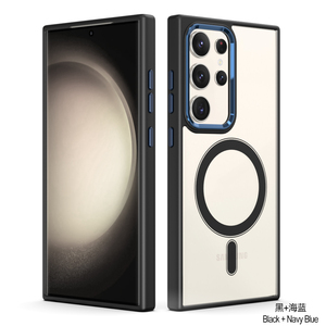 เคสโทรศัพท์กันกระแทกแบบ2-in-1สำหรับ Samsung S24 S24 + S24วัสดุ TPU S24fe พิเศษดีไซน์แม่เหล็ก MOQ ต่ำส่งตรงจากโรงงาน - Product Image 5