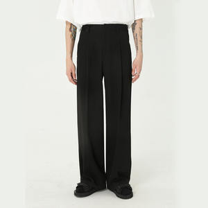 <span class=keywords><strong>Pantaloni</strong></span> da <span class=keywords><strong>Uomo</strong></span> Estivi e Autunnali Casual Traspiranti a Gamba Larga e Vestibilità Comoda - Product Image 1