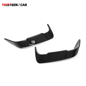 Panel embellecedor de parachoques trasero de fibra de carbono seco para <span class=keywords><strong>BMW</strong></span> 4 Series 2 puertas G22 G23 <span class=keywords><strong>2021</strong></span> + 420i 430i 435i <span class=keywords><strong>M440i</strong></span> Canard trasero - Product Image 4