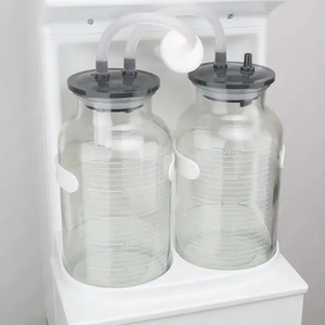 Dispositivo de succión de vacío eléctrico profesional Yuwell 7A-23B bomba de aspirador de esputo quirúrgico médico hecho a máquina de acero - Product Image 3