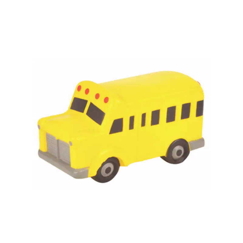 Produsen Langsung PU Busa Licin Kendaraan Kecil Mainan Anak-anak Mini Bus Sekolah Mainan Bus Penjualan