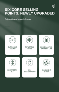 Biểu Tượng Tùy Chỉnh Loa Siêu Trầm Loa Âm Thanh Chuyên Nghiệp Bluetoo-Thứ Đảng Bass Không Dây Mini Không Thấm Nước Loa Không Dây Xách Tay - Product Image 2