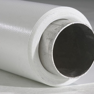 Rouleau de toile de <span class=keywords><strong>fond</strong></span> en vinyle mat <span class=keywords><strong>blanc</strong></span> pur Infinity, 2,72 x 6 m (9 x 20 pi), 510 g/m², avec barre de roulement en aluminium - Product Image 2