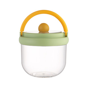 Portable Salad Cup Food Grade With Lid For Picnic Outing Breakfast Storage <b>Container</b> 500Ml - Product Image 5