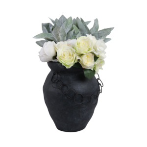 Vaso Stile Amfora in Terracotta per Fiori, Decorazione per Soggiorno, Camera da Letto, Ufficio e Tavolo - Product Image 2