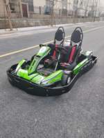 2025 Nouveau kart à essence 2 places en vente Entraînement par chaîne avec démarrage par traction