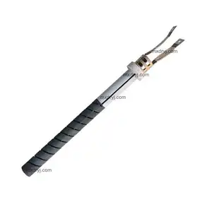 scr double spiral db dumbbel ux slot type sic heating elements rod making silicon carbide sic heater china ceramic rod silicon