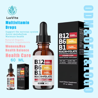 LUVVITA – Nouvelle Pommade Personnalisée en Gros à Base de Vitamines B12+B6 pour Adultes, Stimule l'Immunité, Multivitamines Énergisantes Sans Ingrédients Artificiels