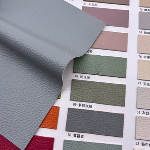 Cuir écologique <span class=keywords><strong>Boze</strong></span> Cigno, grain litchi gaufré, simili cuir PU pour sacs à main, chaussures, sacs, carnets, cuir recyclé - Product Image 5