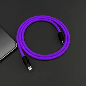 2024 MFi certifié silicone liquide Original C94 C189 puce câble de données 3A PD charge rapide chargeur câble USB C <span class=keywords><strong>pour</strong></span> iPhone1314 <span class=keywords><strong>iPod</strong></span> - Product Image 6