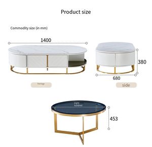 DW1057 Quanu novo design venda quente sala de mobiliário set <span class=keywords><strong>tv</strong></span> <span class=keywords><strong>stand</strong></span> e mesa de café com luz <span class=keywords><strong>LED</strong></span> - Product Image 6