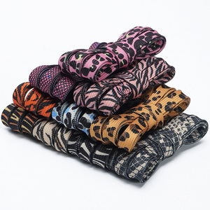 Tali Sepatu WEGOODZF Custom Bermotif Hewan Warna-warni, Tali Sepatu Poliester Datar Motif Leopard untuk Sepatu Sneakers dan Sepatu Kasual - Product Image 6