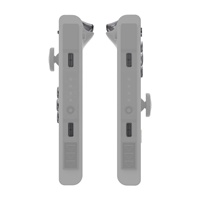 Accessoires de jeu Clear Black 21in1 Full Set Custom Button Kit pour Nintendo Switch & Switch OLED