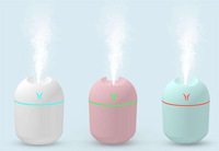 Vente Flash : Humidificateur d'air électrique portable, diffuseur d'huiles essentielles aromatiques, USB, impression sérigraphique OEM, 1 AN, cadeaux de bienvenue