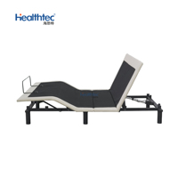 Vente directe d'usine, cadre de lit électrique réglable OEM&ODM, lit intelligent avec massage, design moderne en métal pour chambre à coucher