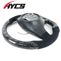 Volant sport en fibre de carbone forgée LED pour BMW Série 3 E46 E36 E39 E53 330 325 Accessoires intérieurs de voiture