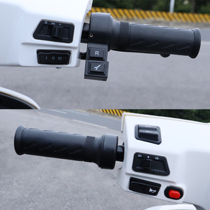 Scooter Eléctrico Popular en India, 1000-2200W, 25/35/45KM/H, Absorción Total de Impactos, Precio CKD, Motocicleta Recargable - Product Image 5