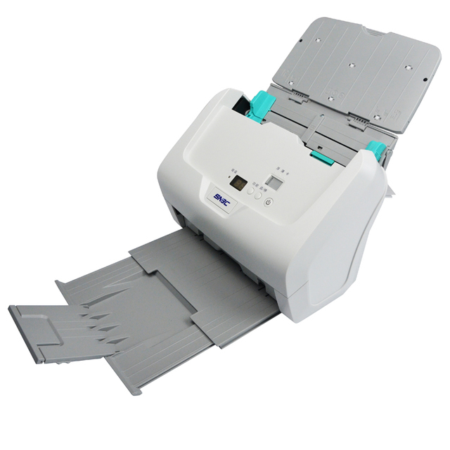 SNBC BSC-5060 Auto Document Scanner 75-Piece ADF RGB Illumination Ultrasonic Double Paper Detection Batch Scanning MRZ Equipment