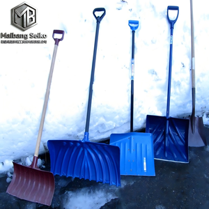 <span class=keywords><strong>Pelle</strong></span> à neige en plastique robuste avec poignée et poignée en D, idéale pour le déneigement des allées ou des trottoirs, 21 pouces - Product Image 3