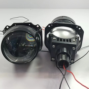 Bimmor Double Bi Led Projecteur Lentille Lampe 3 Pouces 2.5 Blanc Double Led Universel Laser Phare Projecteur 65W 10000LM 12V - Product Image 4