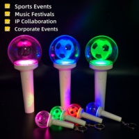 Bâton lumineux de football télécommandé, LED personnalisable 15 couleurs, souvenirs de football, articles promotionnels d'entreprise, collaboration IP disponible