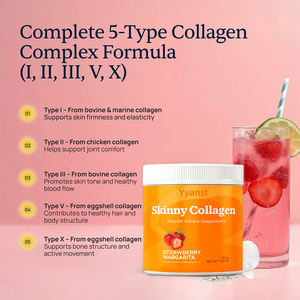 Colágeno en Polvo para Adultos OEM/ODM con Fibra Dietética y Multivitaminas para la Firmeza de la Piel, Elasticidad, Salud de las Articulaciones y Pérdida de Peso - Product Image 3