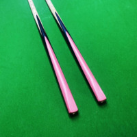 Queue de billard professionnelle en bois de frêne rose, pointe de 9,5 mm, 145 cm, pour club et tournoi