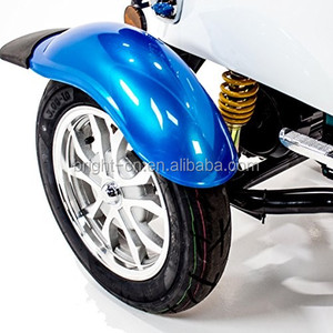 مصنع جديد الكهربائية التنقل الدراجة دراجة كهربائية ثلاثية العجلات 3 عجلة سكوتر مع مربع قابل للإزالة لرجل يبلغ من العمر - Product Image 3