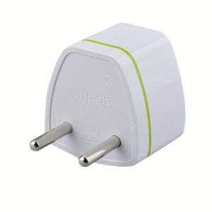 WN-9B Travel <b>Adapter</b> 100-240V 2 Pin Euro <b>Plug</b> Universal <b>Power</b> Converter With Overcurrent Protection - Product Image 3